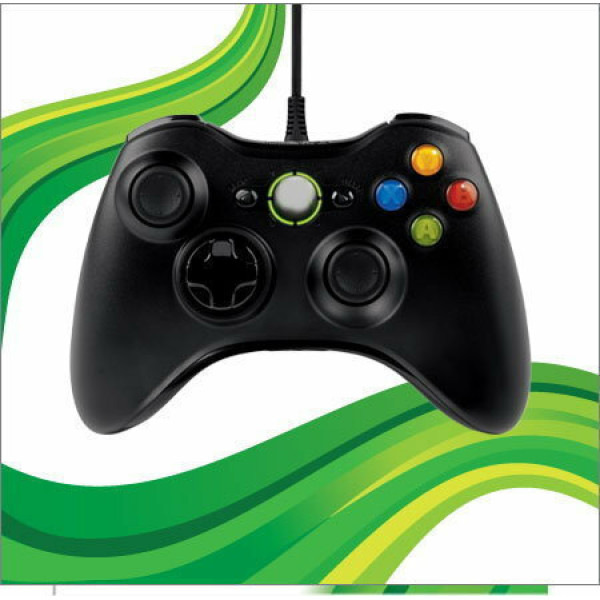 Wired Gamepad for Xbox 360 Black