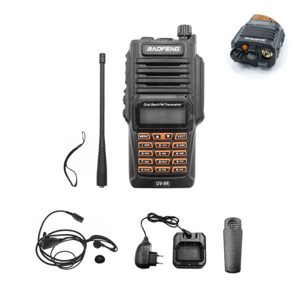 Ασύρματος Φορητός Πομποδέκτης VHF - UHF 10W 1 τμχ BAOFENG BF-UV9R