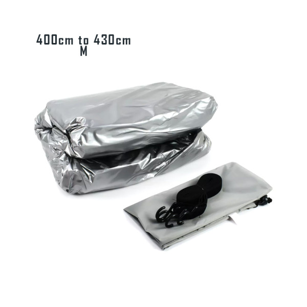 Κουκούλα Medium Αδιάβροχη με Ιμάντες για Αυτοκίνητα από 400 έως 430cm Carsun CD-054