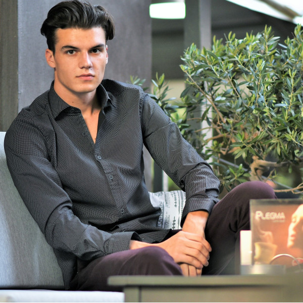 ΑΝΔΡΙΚΟ ΠΟΥΚΑΜΙΣΟ MOHICANS 40002 ΜΑΥΡΟ