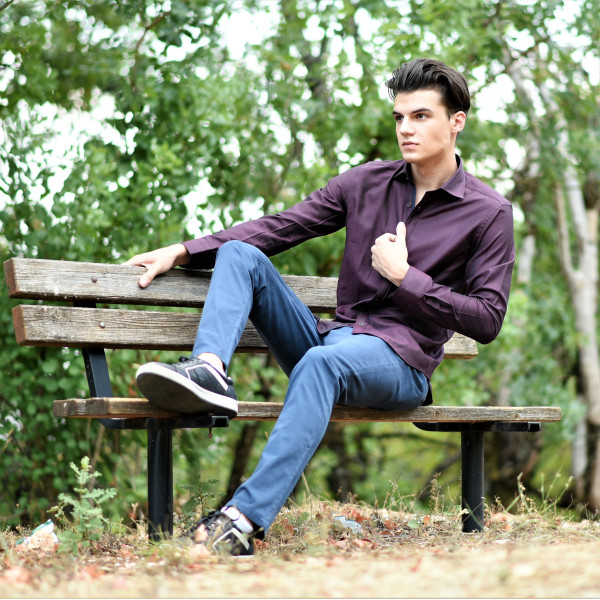 ΑΝΔΡΙΚΟ ΠΟΥΚΑΜΙΣΟ MOHICANS 40003 ΜΠΟΡΝΤΟ