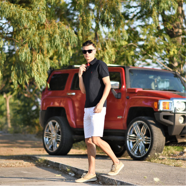 ΑΝΔΡΙΚΟ POLO SHIRT ΜΟΝΟΧΡΩΜ0 MOHICANS 430 ΜΠΛΕ