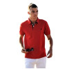 ΑΝΔΡΙΚΟ POLO SHIRT ΜΟΝΟΧΡΩΜΟ MOHICANS 430.ΚΟΚΚΙΝΟ