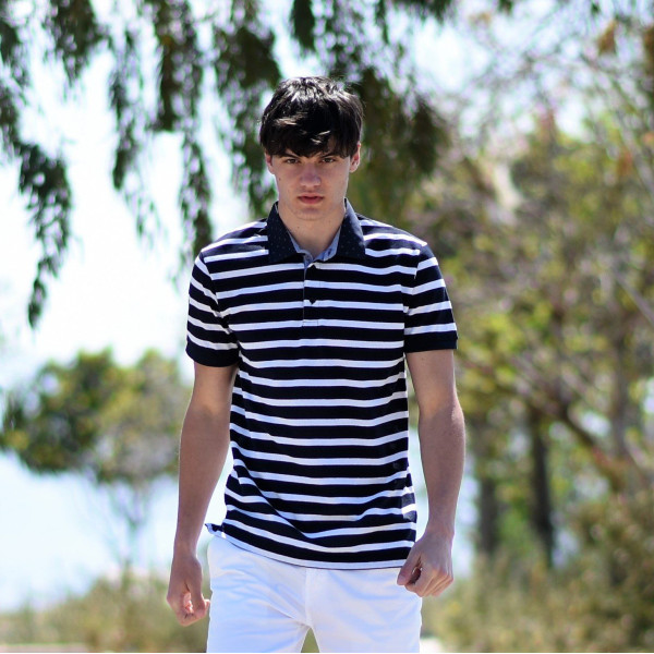 ΑΝΔΡΙΚΟ POLO SHIRT ΜΑΡΙΝΑ MOHICANS 437.ΜΠΛΕ