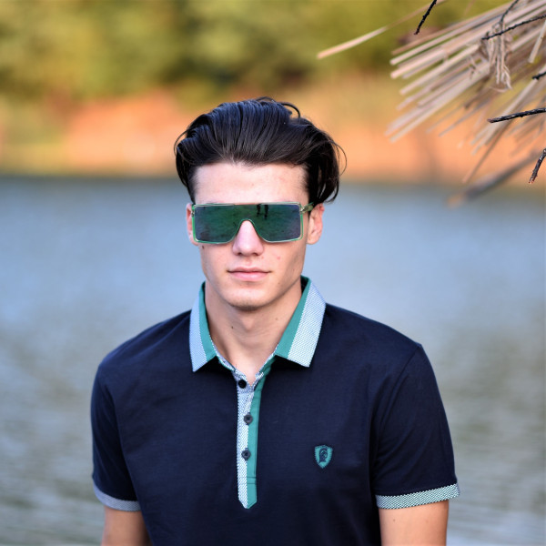 ΑΝΔΡΙΚH ΜΠΛΟΥΖΑ POLO SHIRT MOHICANS 438 ΜΠΛΕ