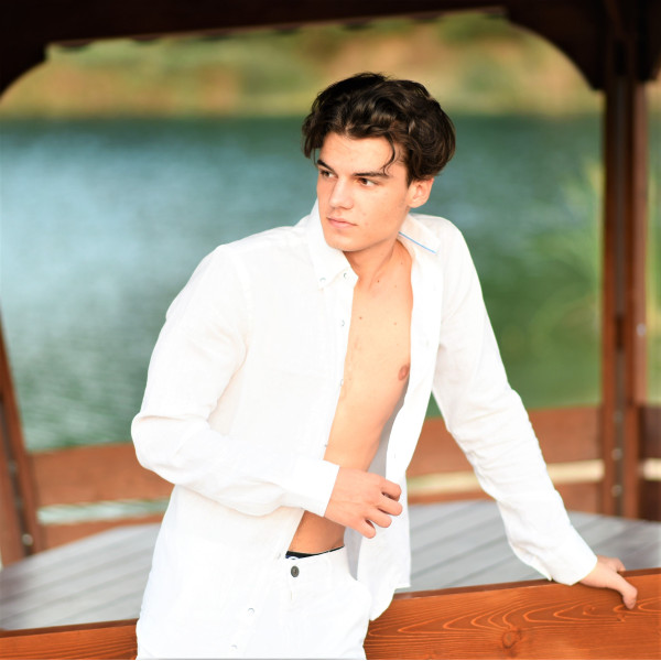 ΑΝΔΡΙΚΟ ΠΟΥΚΑΜΙΣΟ LINEN MOHICANS 4402 ΛΕΥΚΟ