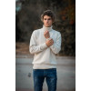 MENS KNITTING POLO NECK MOHICANS 4428 BEIGE