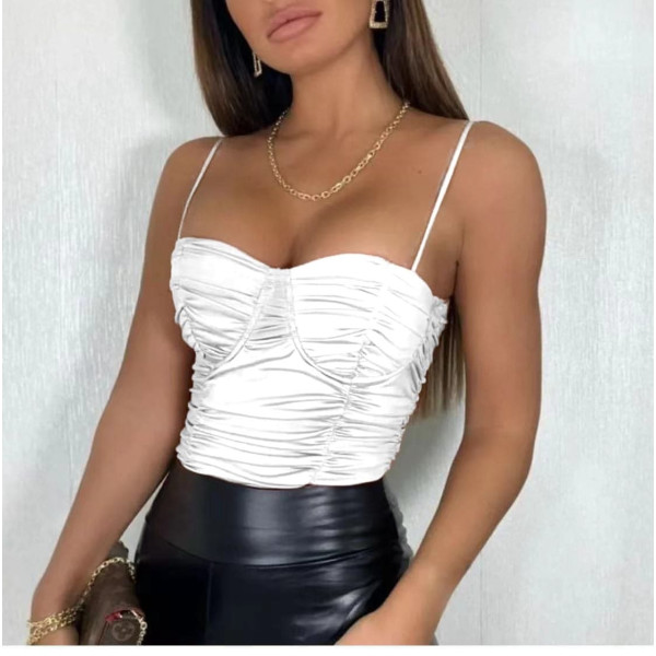 ΓΥΝΑΙΚΕΙΟ ΤΟΠ CROP TOP MOHICANS 4617 ΛΕΥΚΟ