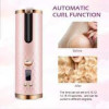 Rechargeable Hair Iron For Curls With Led Screen – Cordless Automatic Curler 501-6 Gold