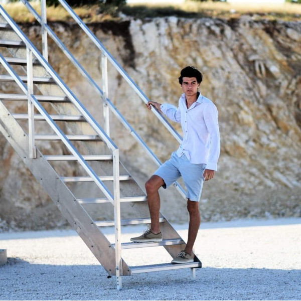 ΑΝΔΡΙΚΟ ΠΟΥΚΑΜΙΣΟ LINEN MOHICANS 5011 ΑΝΟΙΧΤΟ ΓΚΡΙ