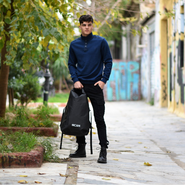 MEN POLO BLOUSE LOUPETO MOHICANS 502 INDIGO