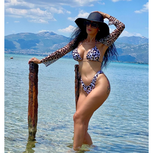 WOMEN SWIMWEAR BIΚIΝΙ LEOPARD MOHICANS 5063H LEOPARD