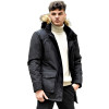 JACKET PARKA MOHICANS 12507 BLACK