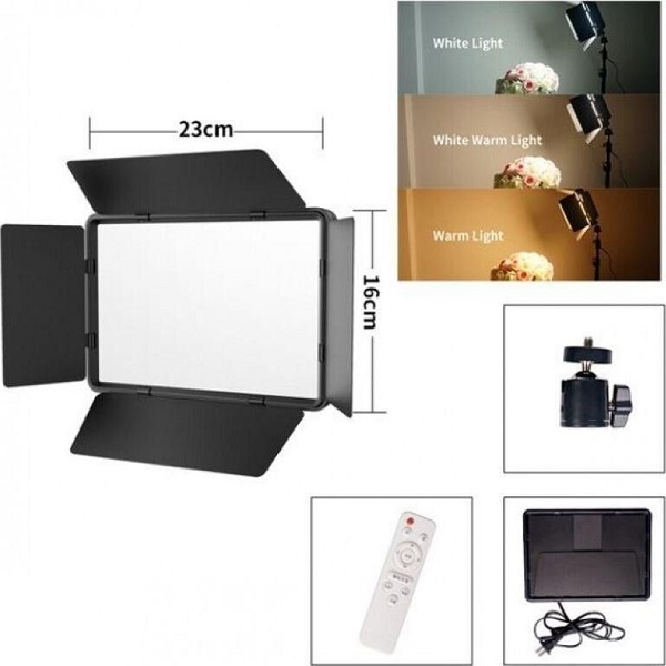 Επαγγελματικό Φορητό Φωτιστικό Κάμερας και Φωτογραφικής 80W ZY-2418