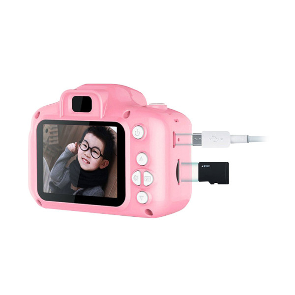 MINI ΨHΦΙΑΚΗ ΠΑΙΔΙΚΗ ΦΩΤΟΓΡΑΦΙΚΗ ΜΗΧΑΝΗ ΚΑΜΕΡΑ HD 688216 ΡΟΖ