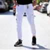 MEN'S TROUSERS CARGO MOHICANS 77293-13 WHITE