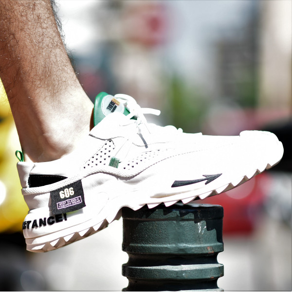 ΑΝΔΡΙΚΟ ΠΑΠΟΥΤΣΙ SNEAKERS  MOHICANS 7997-01 ΛΕΥΚΟ