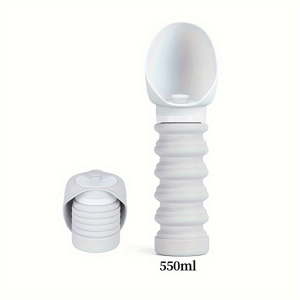 Φορητό Παγούρι Νερού για Σκύλους Διανομέας Νερού 2 σε 1 με Μπολ 550ml ZL-12