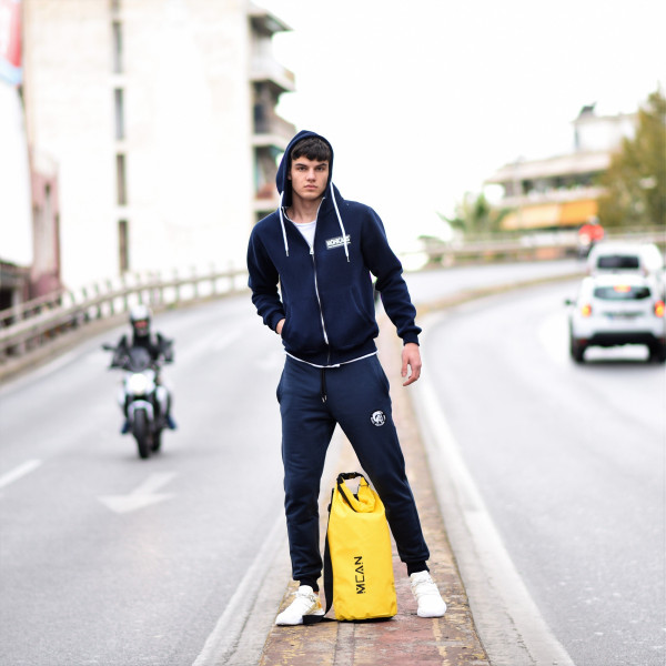 MEN'S BOTTOMS SWEATSHIRT MOHICANS 836901 BLUE