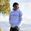 MEN'S SWEATSHIRT HOODED MOHICANS 836903.WHITE
