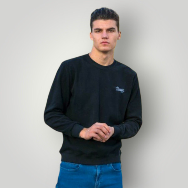 MEN'S BLOUSE SWEATSHIRT CREWNECK MOHICANS 836904 BLACK