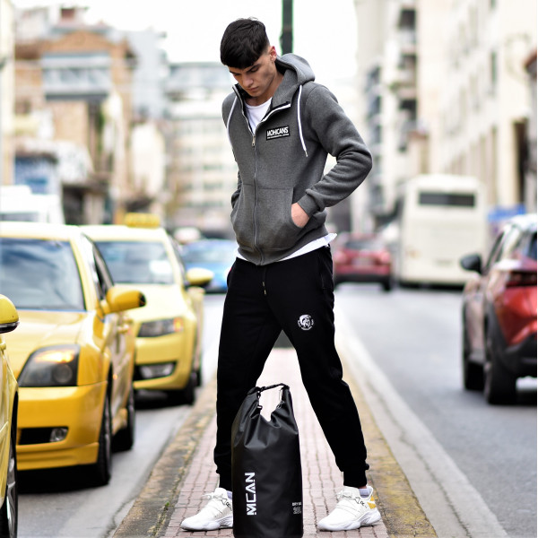 ZIPPER CARDIGAN SWEATSHIRT MOHICANS 836905 GRAY