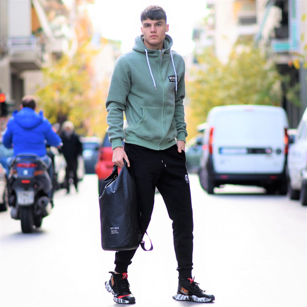 ZIPPPER CARDIGAN SWEATSHIRT MOHICANS 836905 KHAKI