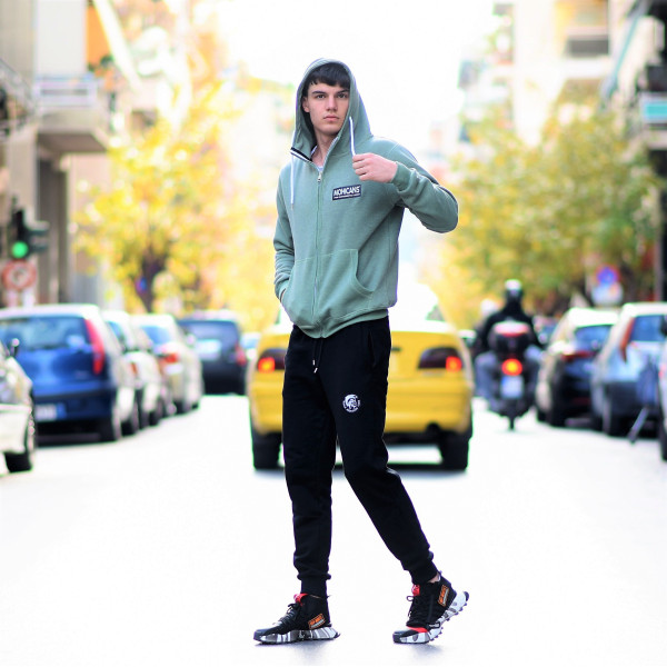 ZIPPPER CARDIGAN SWEATSHIRT MOHICANS 836905 KHAKI