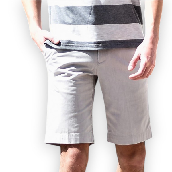 MEN'S BERMUDA CHINOS MOHICANS 838.ECRU