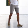 MEN'S BERMUDA CHINOS MOHICANS 838.GRAY
