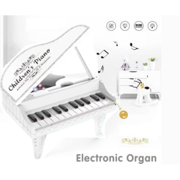Children's electronic piano with 25 keys JDL 8860B White