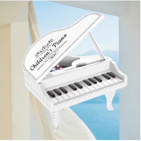 Children's electronic piano with 25 keys JDL 8860B White