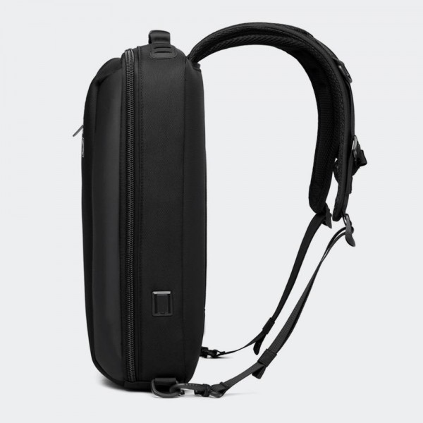 Ozuko  Τσάντα Πλάτης για Laptop 15.6" 9.9L Αδιάβροχη 9490S Μαύρο