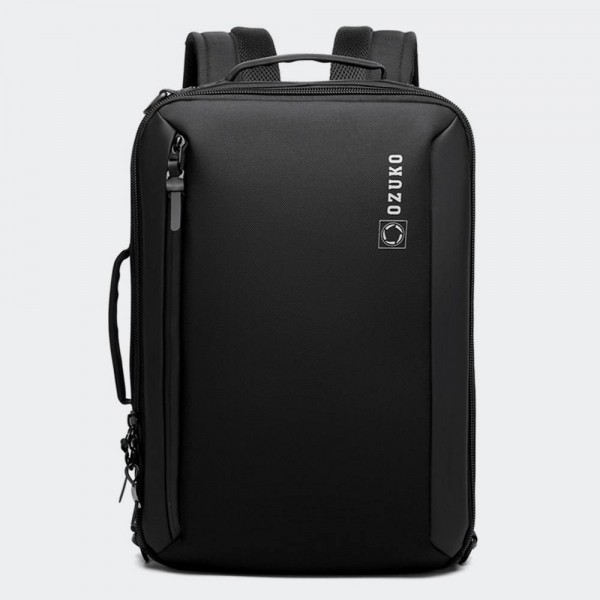 Ozuko  Τσάντα Πλάτης για Laptop 15.6" 9.9L Αδιάβροχη 9490S Μαύρο