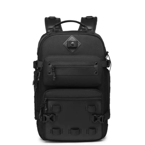 Ozuko σακίδιο πλάτης 25L αδιάβροχο 9601 Μαύρο