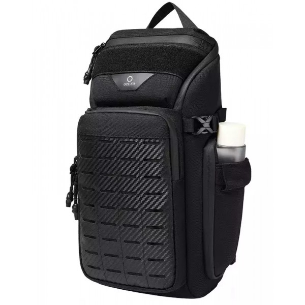 Ozuko ανδρικό σακίδιο crossbody 9680 Μαύρο