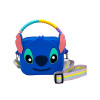 Stitch Silicone Mini Shoulder Bag With Adjustable Shoulder Strap Coin Purse Kids Gifts A7 Blue