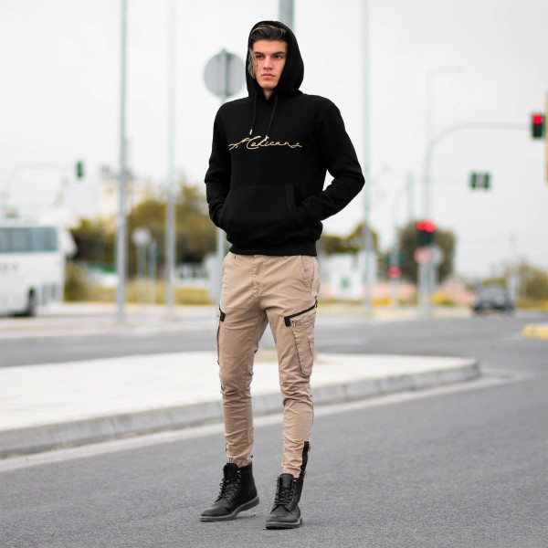 MEN'S  TROUSER CARGO ARMY SAND AD7571-3 BEIGE