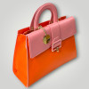 HANDBAG MOHICANS AMT-BO1300/F ORANGE PINK