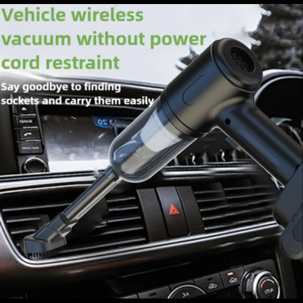 Ασύρματο φορητό σκουπάκι αυτοκινήτου 60W MD-16