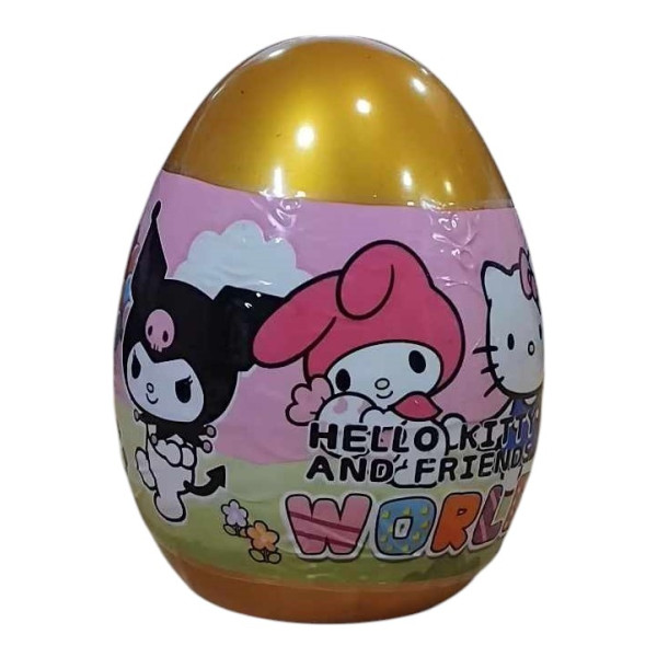 Αυγό έκπληξη Kuromi Hello Kitty 2176-2 Χρυσό