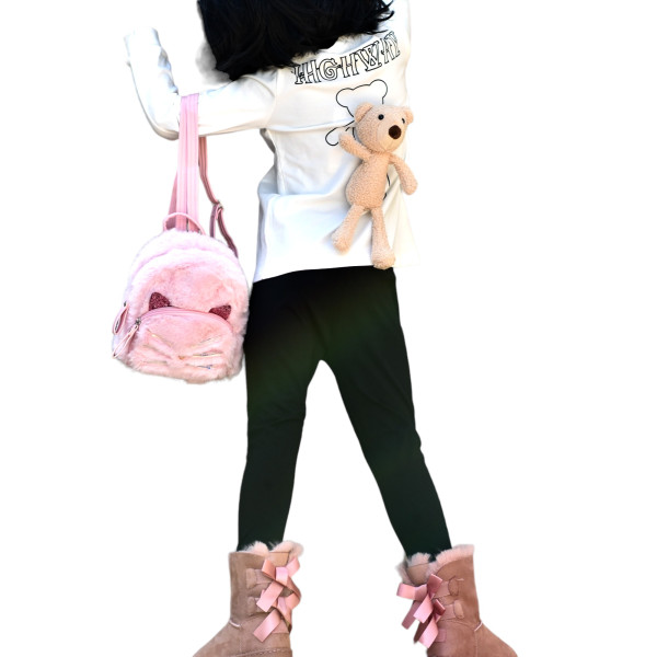 ΠΑΙΔΙΚΟ ΣΕΤ ΓΙΑ ΚΟΡΙΤΣΙ MOHICANS B-5476.WHITE-BLACK