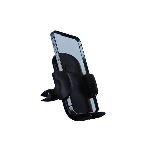 Βάση Στήριξης Κινητού Αεραγωγού Αυτοκινήτου με Ρυθμιζόμενα Άγκιστρα Treqa  Μαύρο