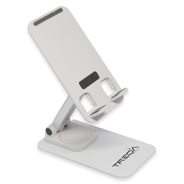 Βάση Γραφείου Περιστρεφόμενη 360 μοίρες για Κινητό bc-t19 Λευκή