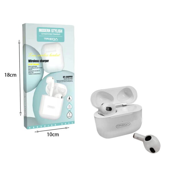 Ασύρματα Ακουστικά με Θήκη Φόρτισης BT-200pro