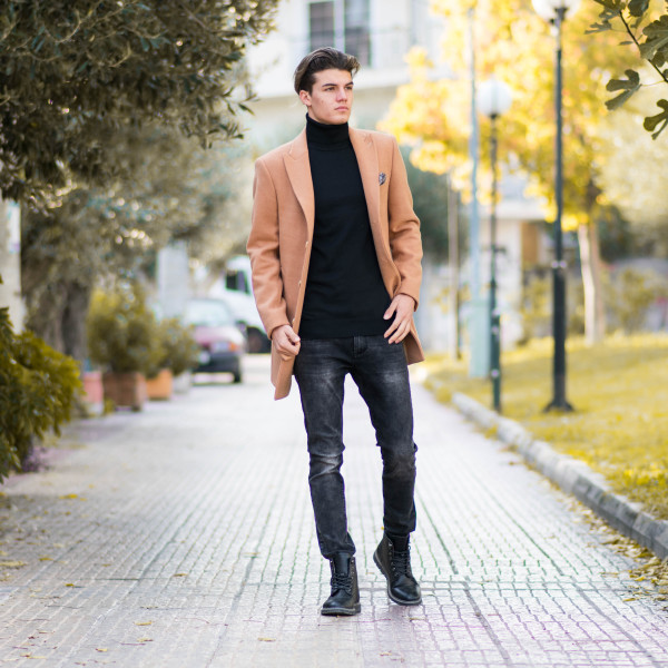 ΑΝΔΡΙΚΟ ΠΑΛΤΟ MOHICANS C-3 ΜΠΕΖ