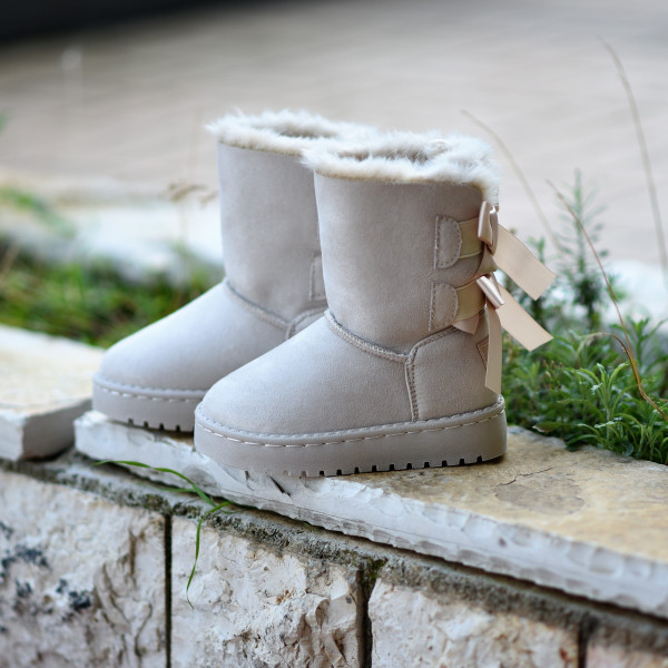 ΠΑΙΔΙΚΟ ΠΑΠΟΥΤΣΙ ΜΠΟΤΑΚΙ  ΓΙΑ  ΚΟΡΙΤΣΙ  MOHICANS C8328 ΜΠΕΖ