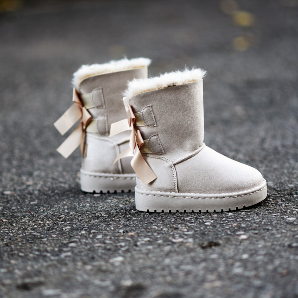 ΠΑΙΔΙΚΟ ΠΑΠΟΥΤΣΙ ΜΠΟΤΑΚΙ  ΓΙΑ  ΚΟΡΙΤΣΙ  MOHICANS C8328 ΜΠΕΖ