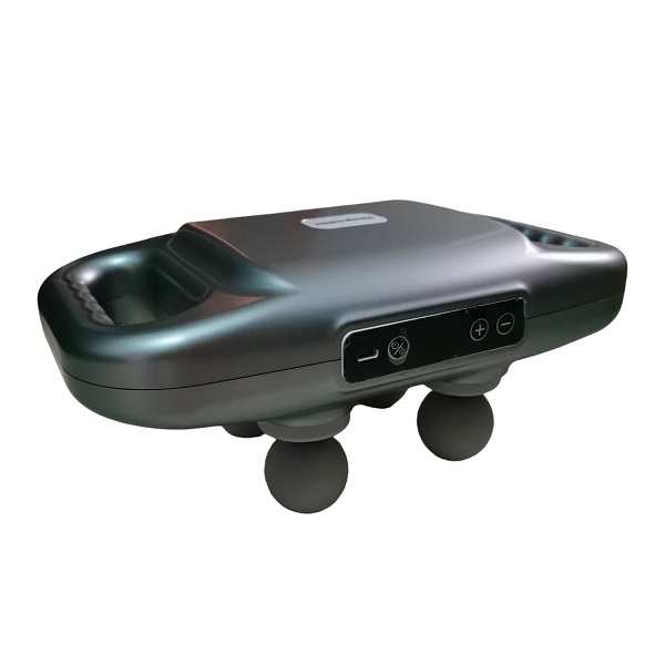 Συσκευή Χειρός για Μασάζ Σώματος με 4 Κεφαλές 9 ταχυτήτων 9 προγράμματα CC-15476-23A Γκρι