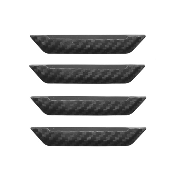 Προστατευτικά - Αντικρουστικά για Πόρτες Αυτοκινήτου 10cm Σετ 4 τμχ Carsun Μαύρα